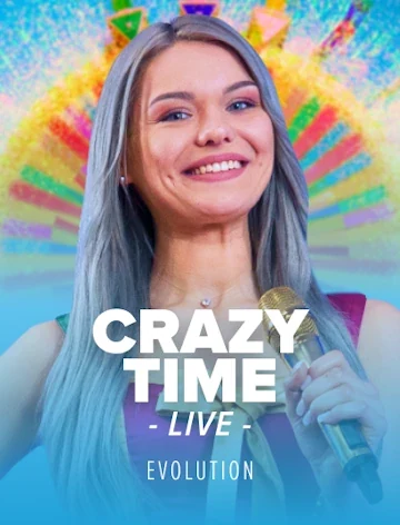 Crazy Time by Evolution, 96.1% RTP, on Kachingo Casino