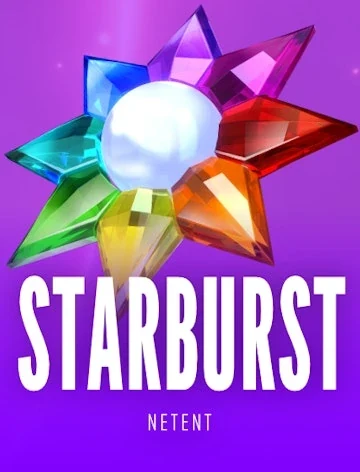 Starburst by NetEnt, 96.1% RTP, on Kachingo Casino